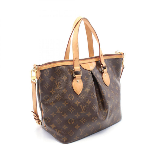 Louis Vuitton Palermo PM Handbag Monogram Brown