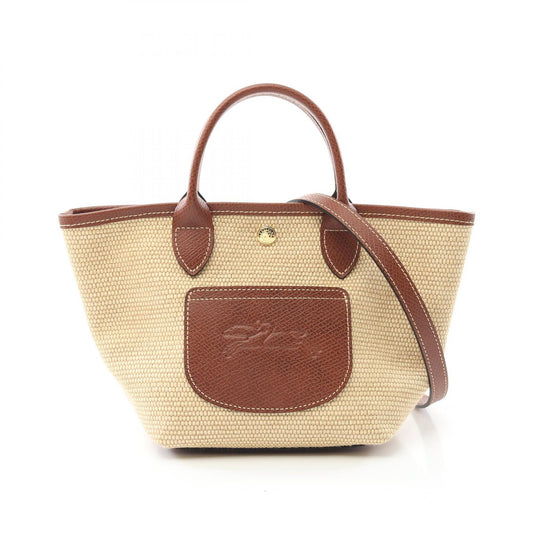 Longchamp Le Pliage XS Canvas Leather Handbag