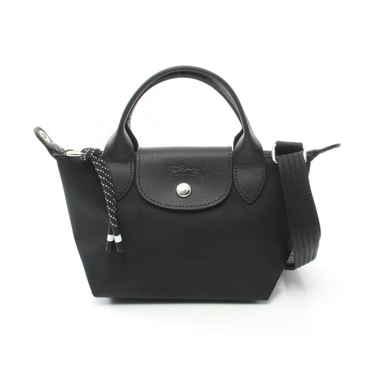Longchamp Le Pliage Energy XS Canvas Leather Handbag