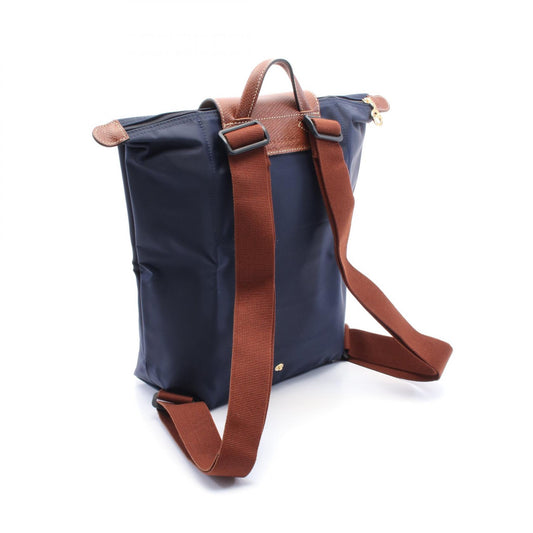 Longchamp Le Pliage Original M Backpack Canvas Leather