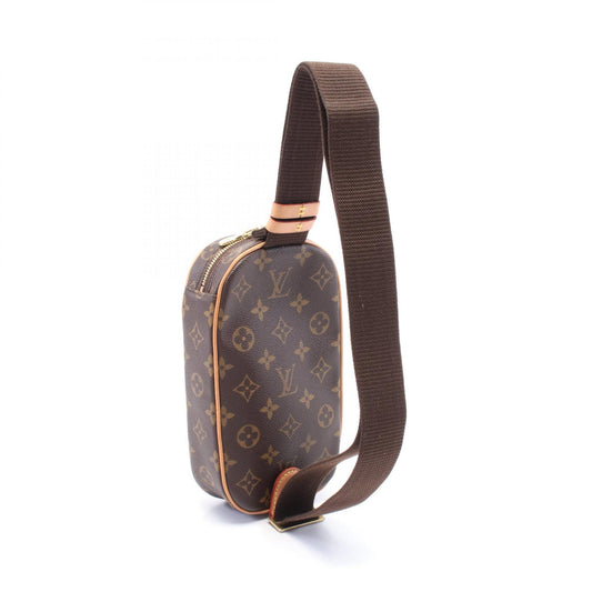 Louis Vuitton Monogram Canvas Leather Waist Bag M51870