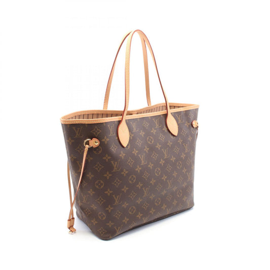 Louis Vuitton Neverfull MM Tote Bag Monogram Brown
