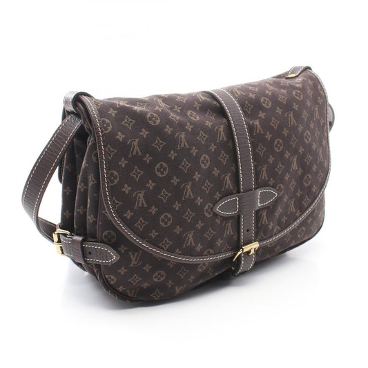 Louis Vuitton Monogram Mini Lin Canvas Leather Shoulder Bag M95227