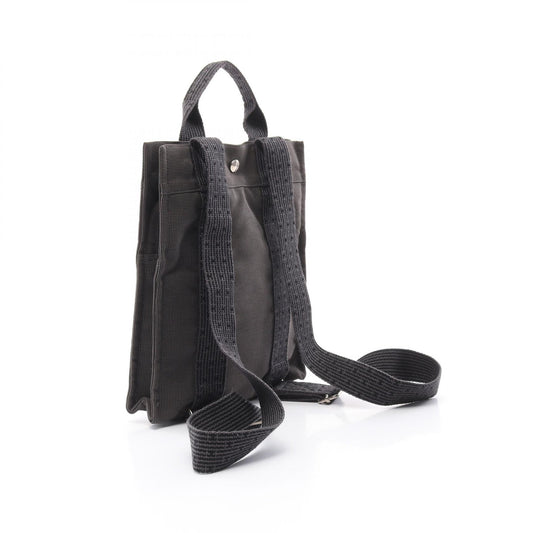 Hermes Aline Ad PM Backpack Canvas Nylon