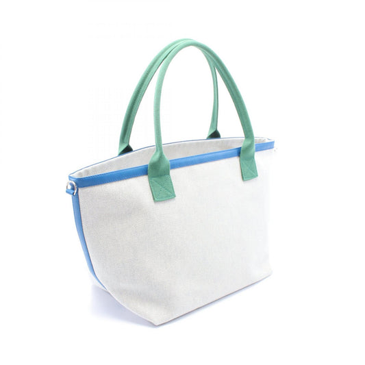 Hermes Petit Ash So Cabas Tote Bag Leather