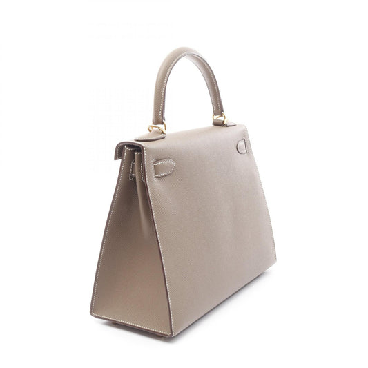 Hermes Kelly 28 Etoupe Handbag