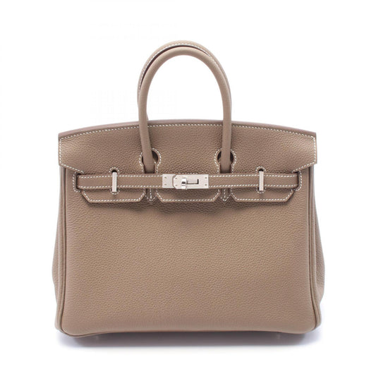 Hermes Birkin 25 Leather Handbag