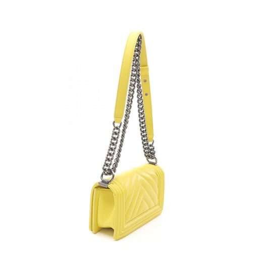 Chanel Boy Small Chevron V-Stitch Shoulder Bag