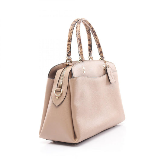 Coach Daisy Applique Riley Leather Handbag 91141