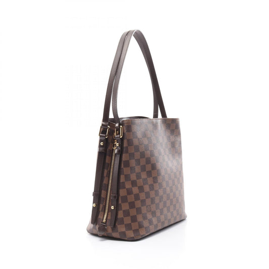 Louis Vuitton Damier Canvas Leather Shoulder Bag