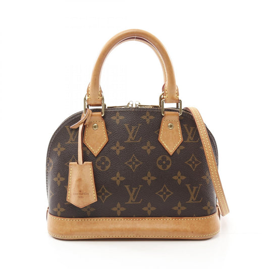 Louis Vuitton Alma BB Handbag Monogram Brown M53152