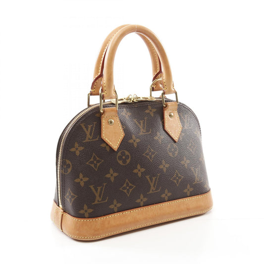 Louis Vuitton Alma BB Handbag Monogram Brown M53152