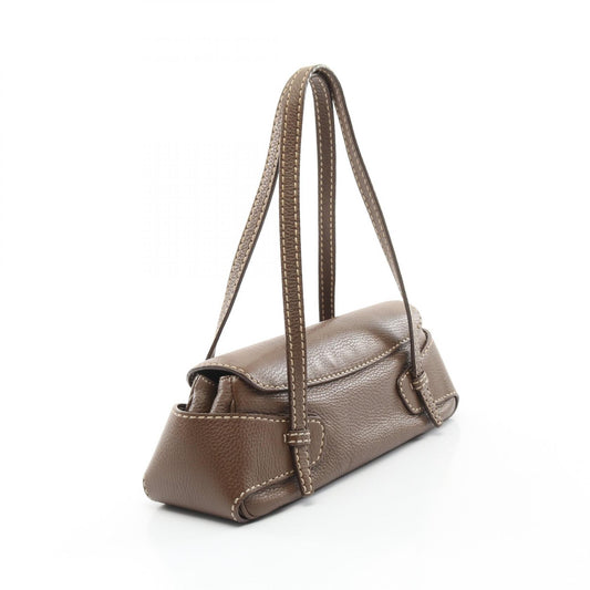 Tod's Leather Handbag Brown