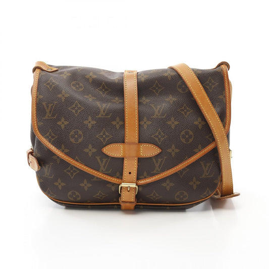 Louis Vuitton Monogram Saumur 30 Shoulder Bag M42256