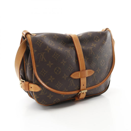 Louis Vuitton Monogram Saumur 30 Shoulder Bag M42256