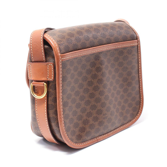 Celine Macadam Shoulder Bag PVC Leather