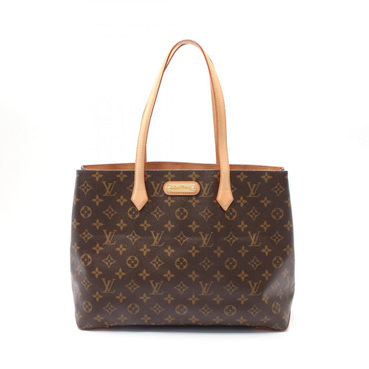 Louis Vuitton Wilshire MM Tote Bag Monogram