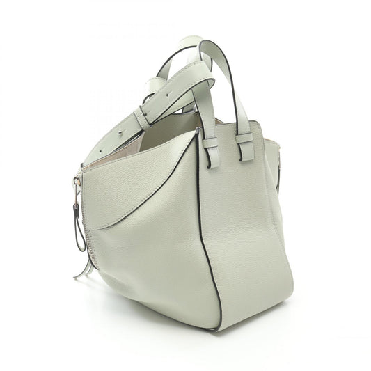 Loewe Hammock Small Leather Handbag Green