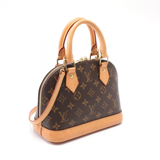 Louis Vuitton Alma BB Handbag Monogram Brown M53152