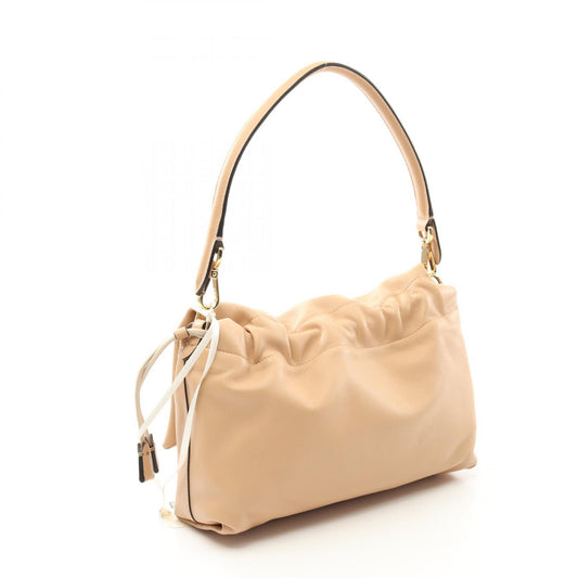 Fendi Mamma Baguette Medium Leather Shoulder Bag