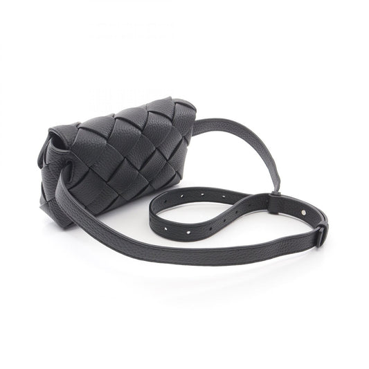 Bottega Veneta Diago Leather Belt Bag Black