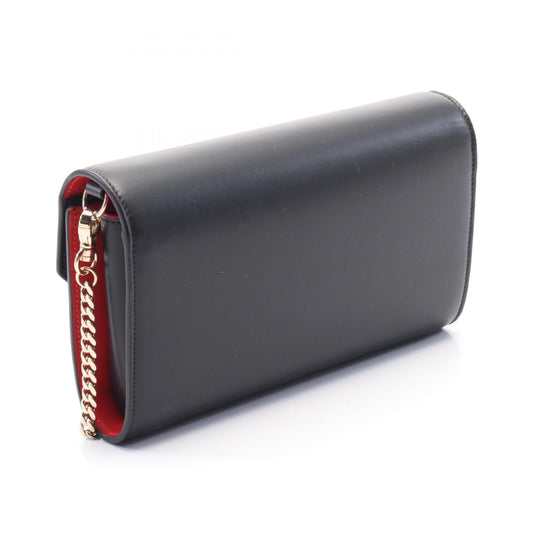 Christian Louboutin Leather Shoulder Bag Black