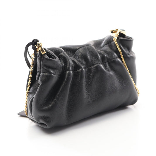 Fendi Nano Mamma Baguette Leather Shoulder Bag