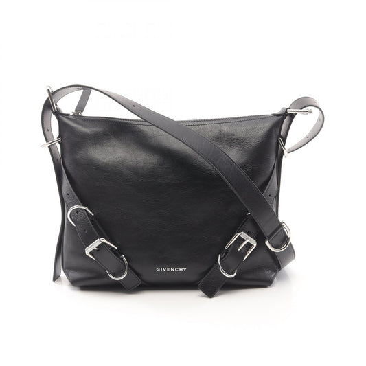 Givenchy VOYOU Leather Crossbody Bag Black
