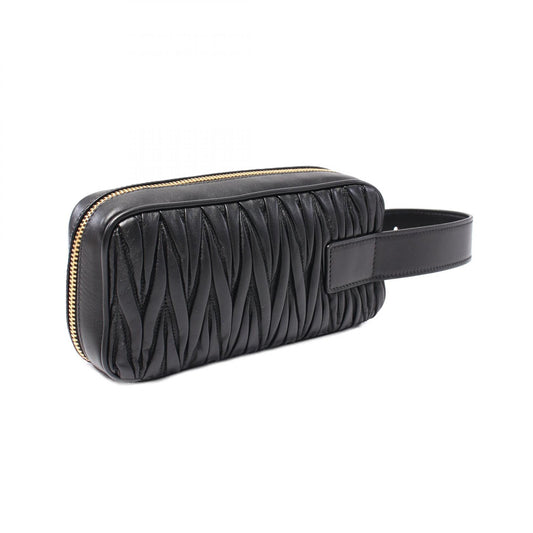 Miu Miu Leather Matelasse Clutch Bag