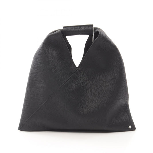 MM6 Japanese Mini Leather Handbag Black