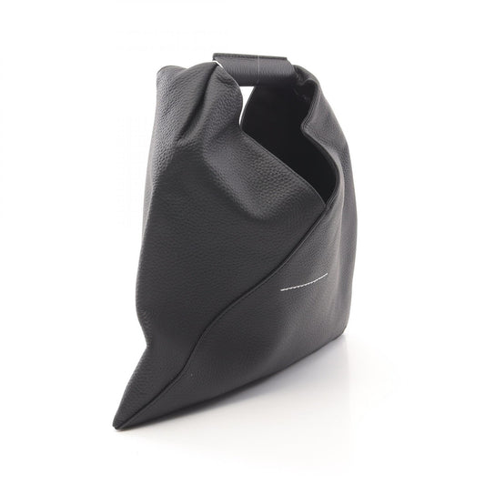 MM6 Japanese Mini Leather Handbag Black