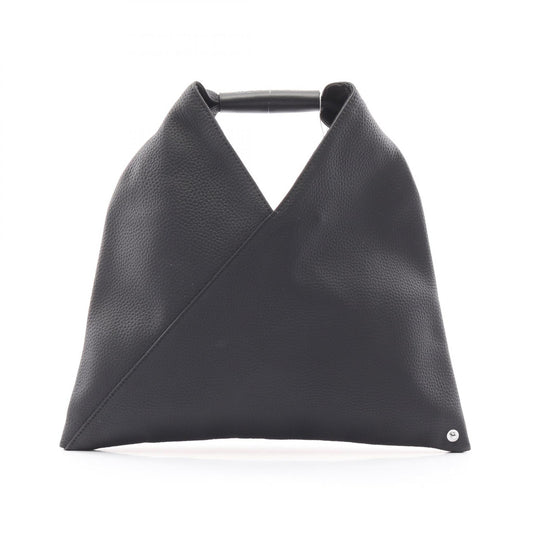 MM6 Japanese Mini Leather Handbag Black