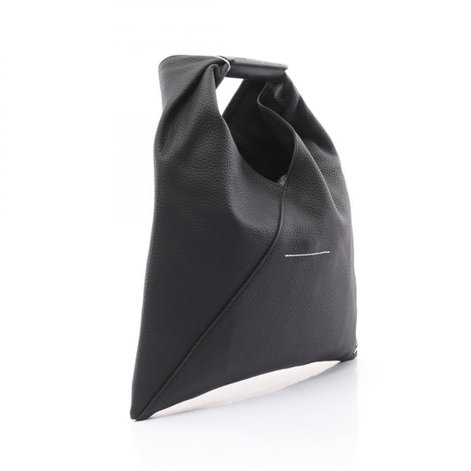 MM6 Japanese Mini Leather Handbag Black