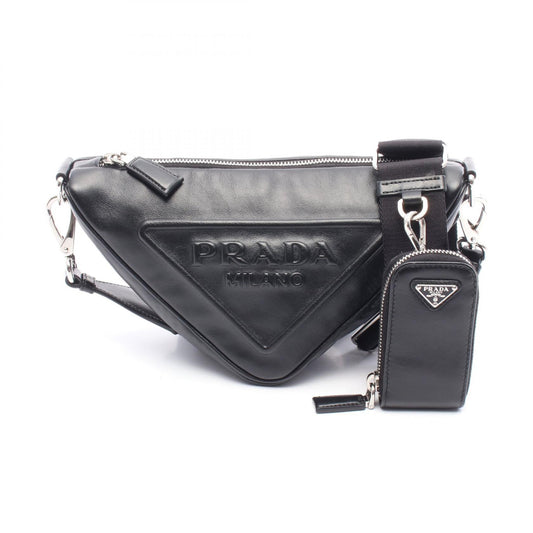 Prada Grace Lux Leather Shoulder Bag 1BH190