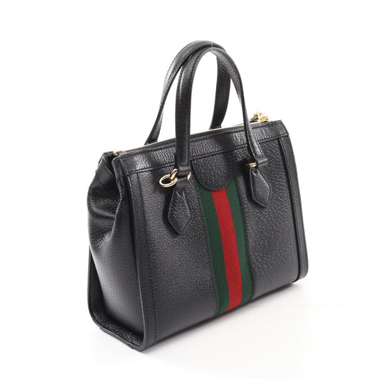 Gucci Ophidia Leather Handbag Black