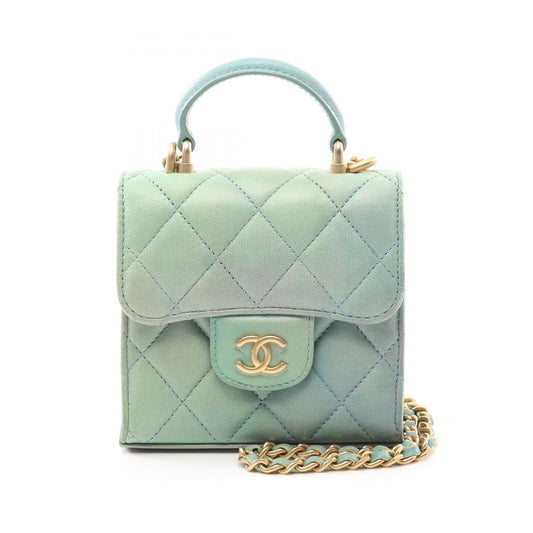 Chanel Mini Matelasse Leather Chain Shoulder Bag