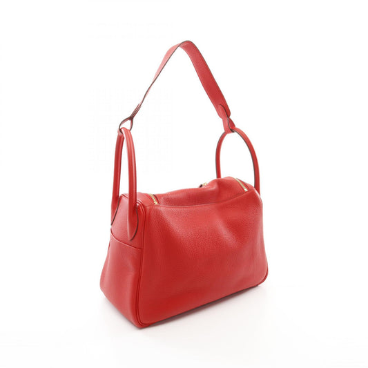 Hermes Lindy 30 Rouge Tomato Shoulder Bag
