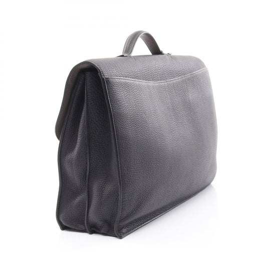 Hermes Sac a Depeche 38 Business Bag Purple