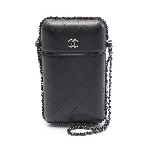 Chanel Matelasse Leather Chain Phone Holder Bag
