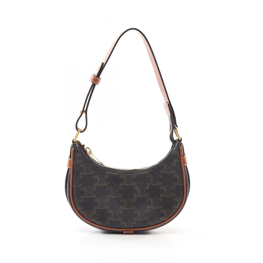 Celine AVA Mini Triomphe Handbag PVC Leather