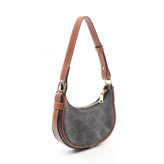 Celine AVA Mini Triomphe Handbag PVC Leather