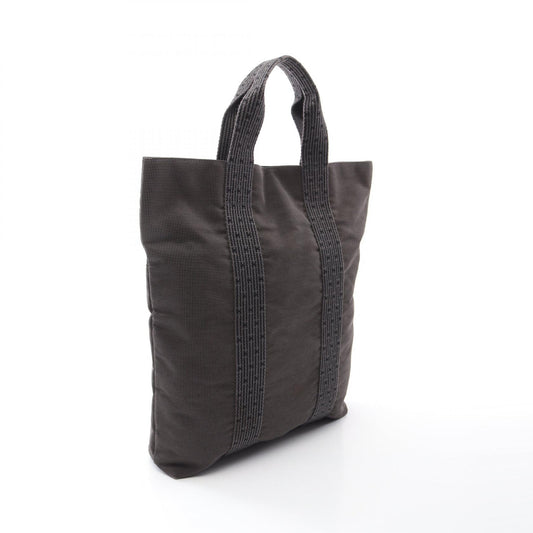 Hermes Canvas Nylon Cabas Tote Bag