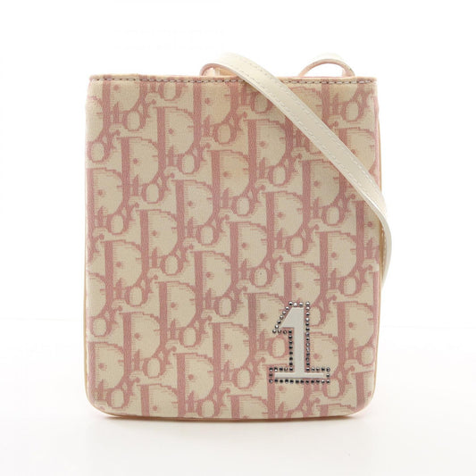 Dior Trotter No.1 Canvas Leather Shoulder Bag