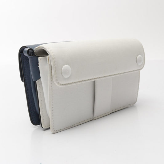 Maison Margiela Leather Canvas Shoulder Bag