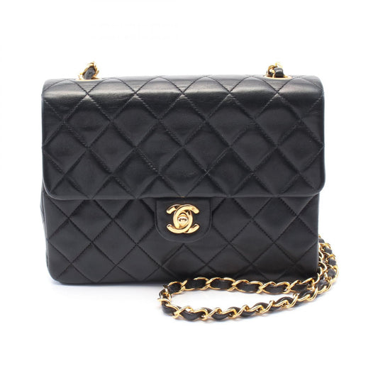 Chanel Mini Matelasse 20 Shoulder Bag Black