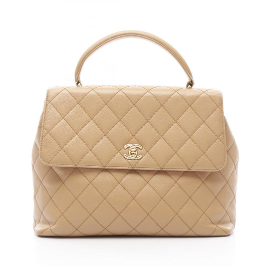 Chanel Caviar Skin Top Handle Bag A12397