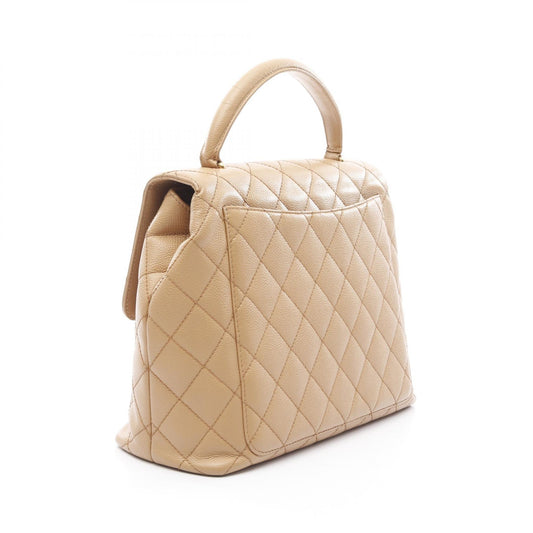Chanel Caviar Skin Top Handle Bag A12397