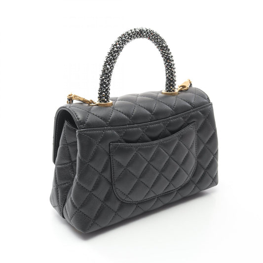 Chanel Coco Handle Flap Matelasse Lambskin Handbag