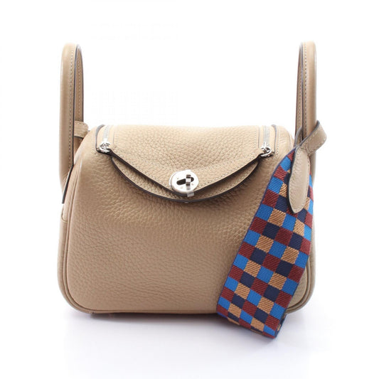Hermes Lindy Mini Verso Leather Shoulder Bag
