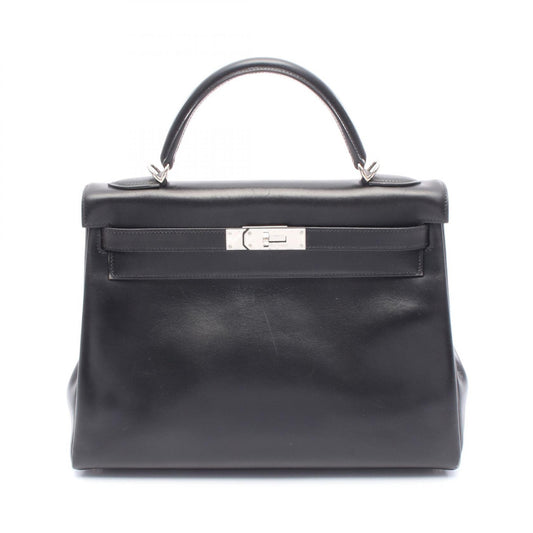 Hermes Kelly 32 Handbag Black